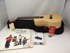 Brunswick Ukulele Maple Finish With Carry Case & Book BNWT    LT7