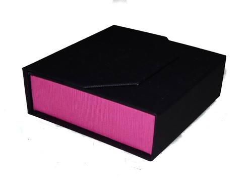 Black pink earring necklace - 6,
