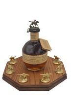 Illuminated Blanton's Bourbon Cork Stopper Display Octagon Oak , Blantons
