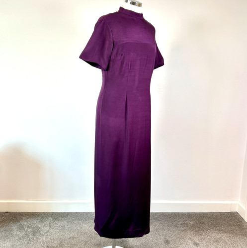Liberty purple silk maxi dress - purple,