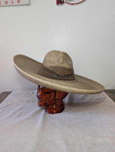 Rare antique mexican sombrero - mexican,