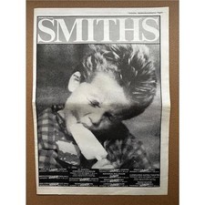 SMITHS 1986 OCTOBER TOUR POSTER SIZED original music press advert from 1986 with