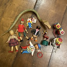 Bundle of Vintage Wooden Toys