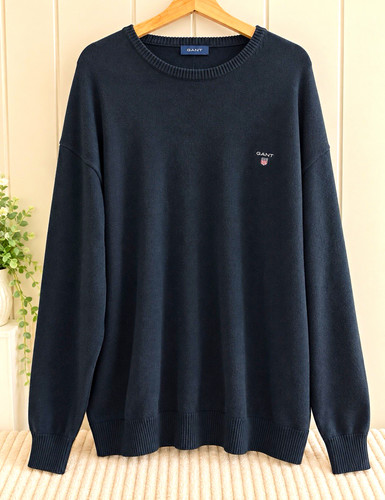 Gant men knit crew - men's, neck