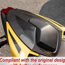 Carbon Fiber Rear Seat Cowl Seat Cover For Street Triple 765 R S RS  2017 - 2025