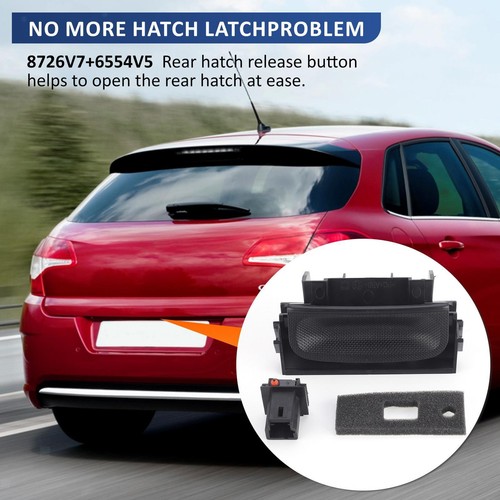 Tailgate release switch - tailgate, boot