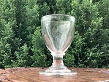 Antique Early 19th Century Hand Blown Georgian Gin Or Dram Glass c1800