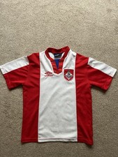 Oldham Athletic Away Shirt 1992-94 Large Boys Umbro Ultra Rare Classic Pristine