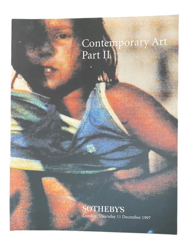 Sotheby auction catalogue - auction,