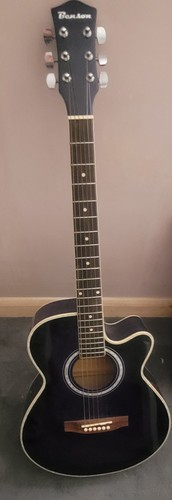 Benson acoustic guitar purple - acoustic, (purple