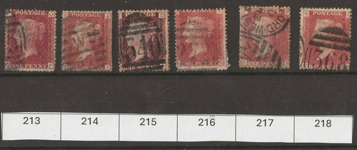 Sg43 sg44 penny red - penny,