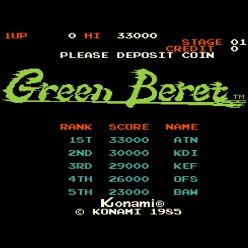 Used green beret - rush'n, attack