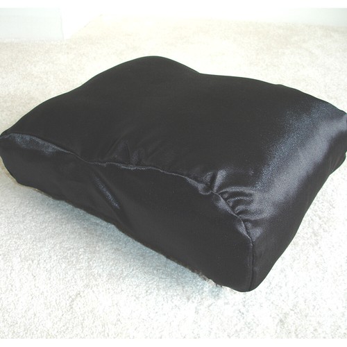 Black satin tempur travel - black,