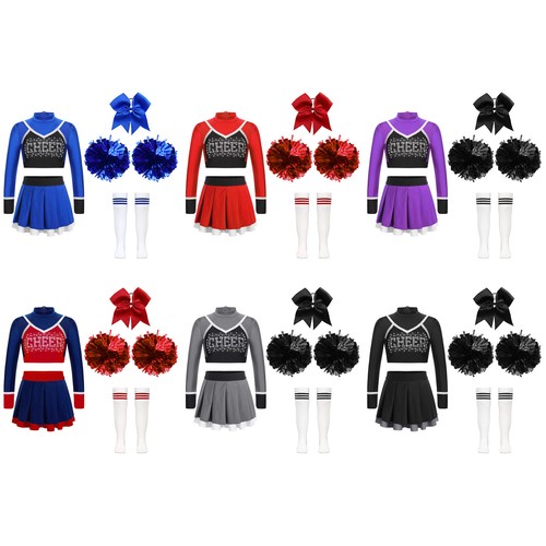 Girls cheerleading uniform - girls,
