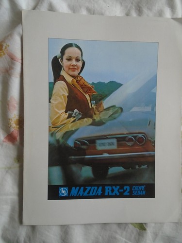 Mazda rx2 coupe sedan brochure - coupe,