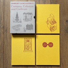 Osbert Lancaster’s Cartoons, Columns and Curlicues Boxset Hardback Books 3 Books