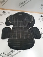 Mamas And Papas Peg Perego Seat Fabric Dark Grey Check Replacement Part