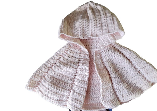 Hooded cape shawl - hooded,