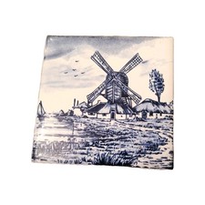Vintage Delft Blue Handpainted