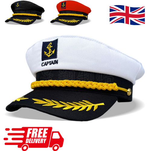 Adult yacht sailor captain hat - sailor,