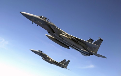 Airplane military eagle - airplane,
