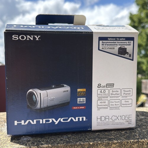 Sony hdr cx105e camcorder - 8, gb