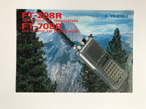 Yaesu 208r and 708r good - ft-208r,