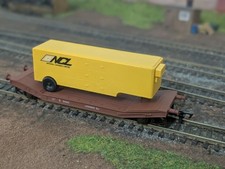 Airfix GMR (Great Model Railways) 54334 BR Lowmac BR Bauxite & 'NCL' Trailer