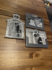 Wedding Day Picture Frame Silver Bundle - Wedding Gift x3 Photo Frames New 6”x4”