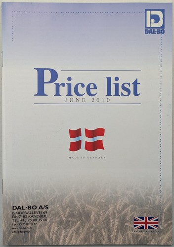 Original dalbo agricultural - dalbo,