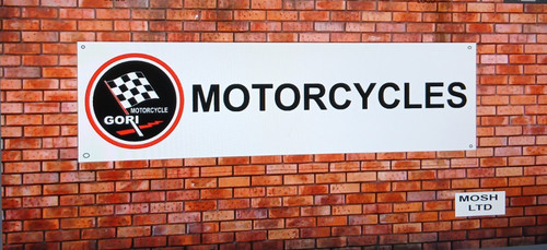 Gori trials motorcycle banner - gori,
