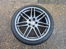 AUDI TT MK2 8J 2009 LE MANS BLACK EDITION 19" INCH ALLOY WHEEL WITH TYRE #1J*