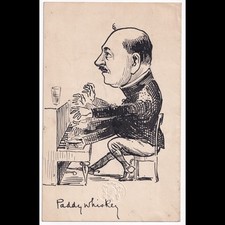 Pianist Caricature Sketch