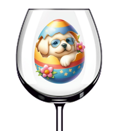 12x colourful easter puppy - 12x,