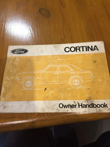 Ford cortina mk3 owners hand - mk3,
