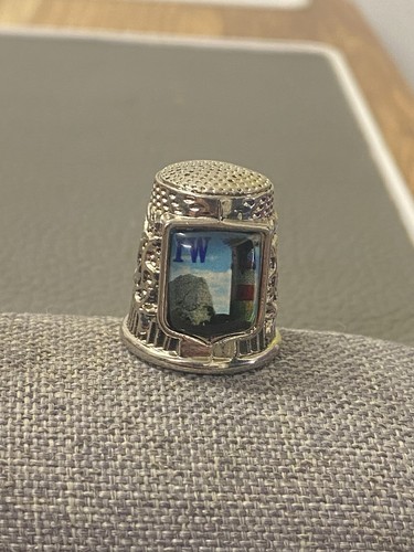 Collectable metal thimble - metal, iw