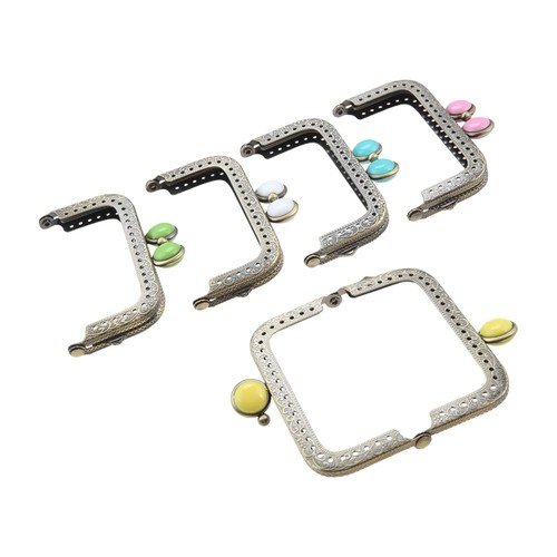 5pcs metal purse frames - metal,