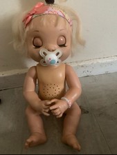 Baby Alive Learns to Potty Hasbro 2007 Blonde Hair Doll