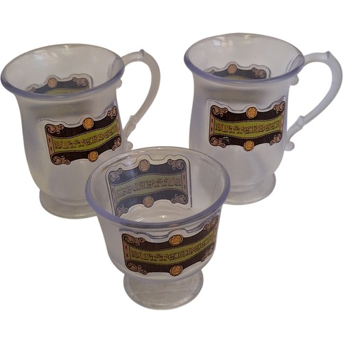 Butterbeer frosted glass - butterbeer,
