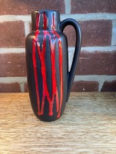 Vintage german pottery vase - vintage,