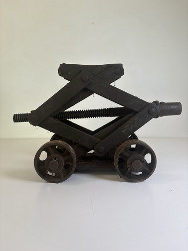Vintage car scissor jack - car, on