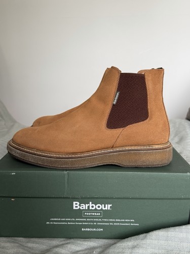 Barbour men brown suede - barbour, men’s