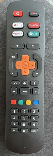 Remote control hisense roku - hisense,