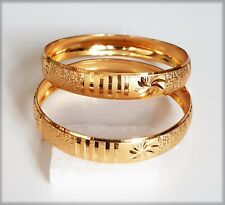22ct Gold Plated Bangle Indian Women   gold Bracelet  Traditional Jewellry 2.8