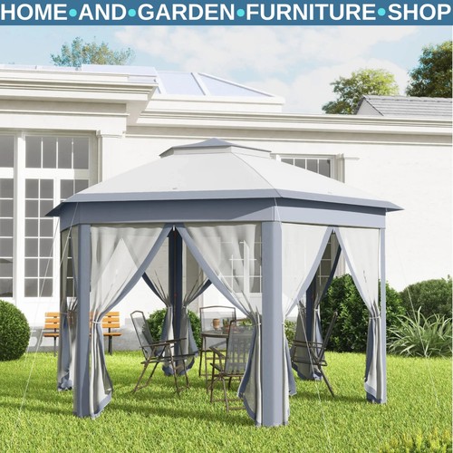 Large outdoor garden - large, hexagon