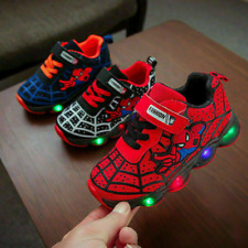 Spiderman LED Trainers Shoes