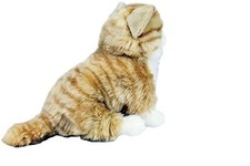 Plush soft cuddly - toy, ginger