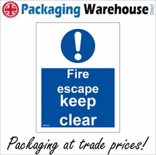 MA522 FIRE ESCAPE KEEP CLEAR