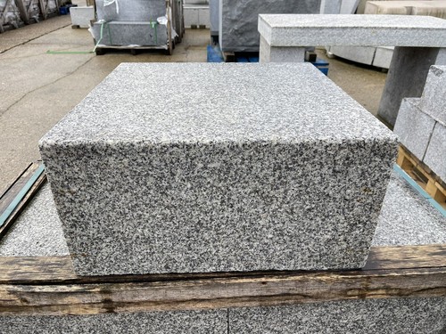 Granite solid stone seat - stone,