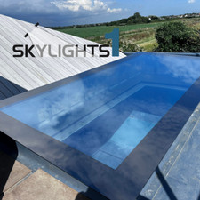 Flat roof window frameless - flat, window/